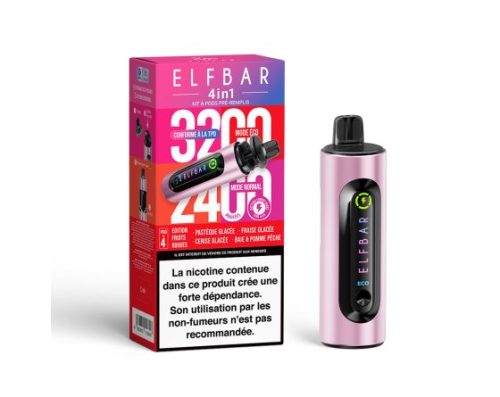 Tabarbara Cbd Orange 4EN1 FRUITS ROUGES ELFBAR