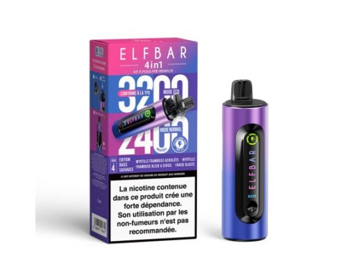 Tabarbara Cbd Orange 4EN1 SAUVAGE ELFBAR