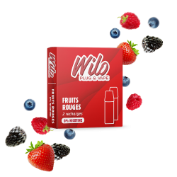 Tabarbara Cbd Orange Recharges Wilo Fruits Rouges